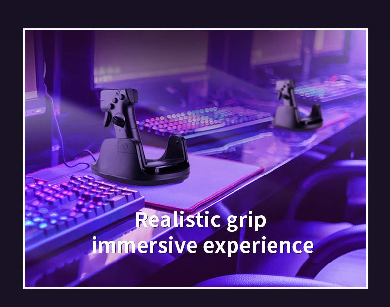 OrionTime L25A Gun Mouse FPS Game Pistol Handle Grip Wired Peripherals Pc Custom Gamer Accessories Shooting Mice