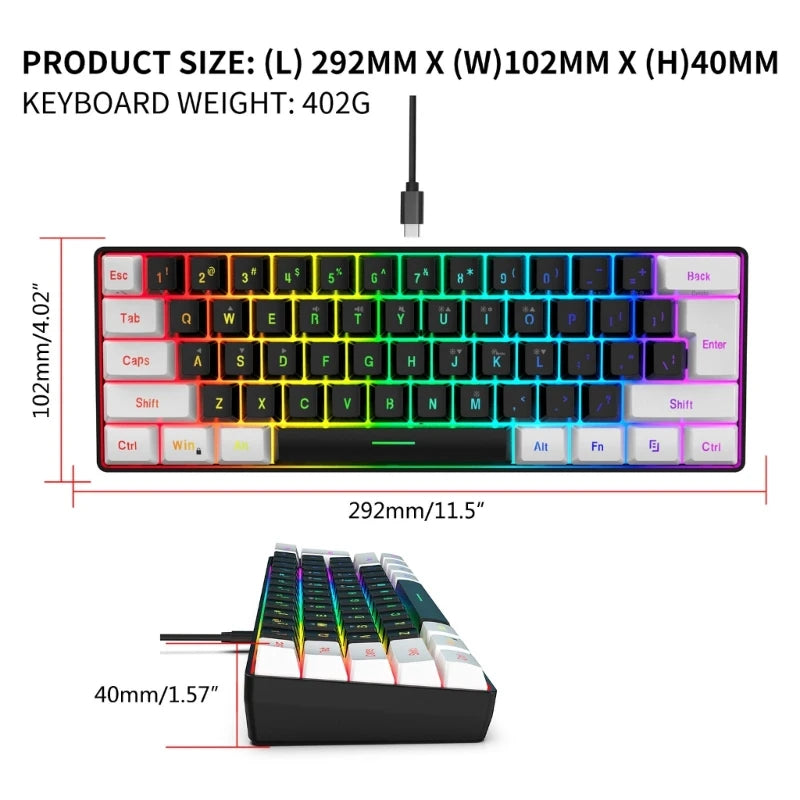 USB Wired Gaming Keyboard