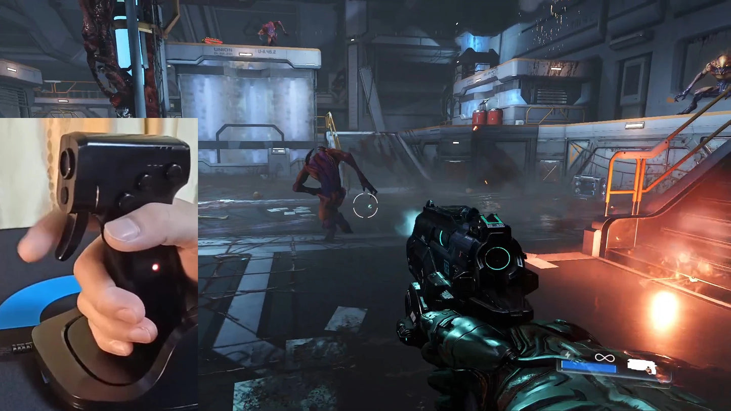 OrionTime L25A Gun Mouse FPS Game Pistol Handle Grip Wired Peripherals Pc Custom Gamer Accessories Shooting Mice