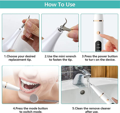 SmilePro™ Ultrasonic Dental Scaler