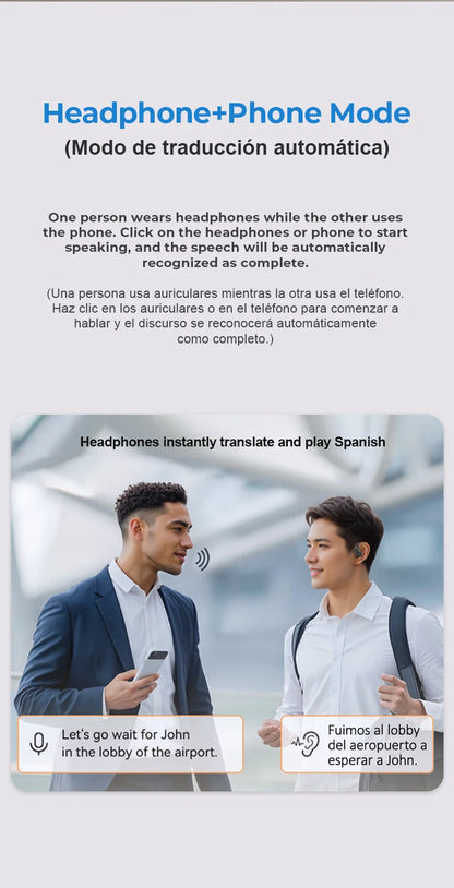 ERAZER AI Translator Wireless earbuds