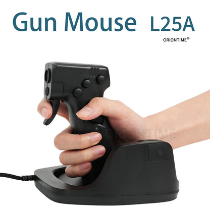 OrionTime L25A Gun Mouse FPS Game Pistol Handle Grip Wired Peripherals Pc Custom Gamer Accessories Shooting Mice