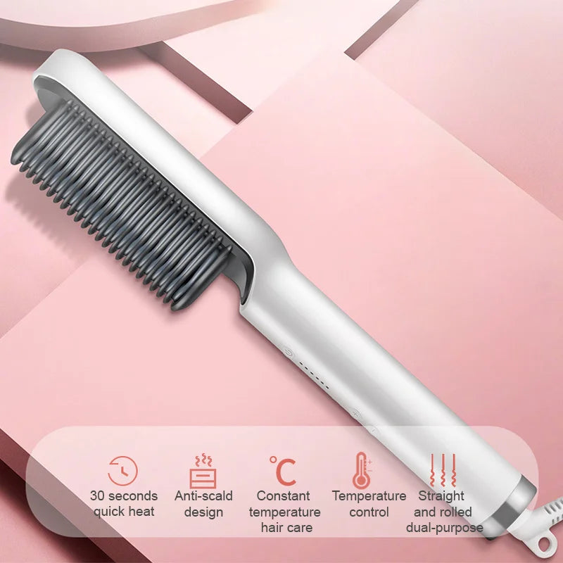 GLOWKITTI™ Electric Hair Straightening Brush