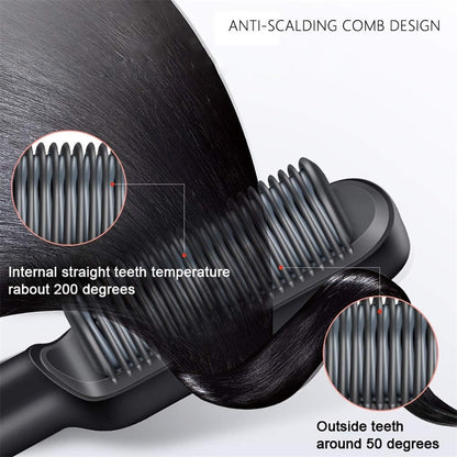 GLOWKITTI™ Electric Hair Straightening Brush