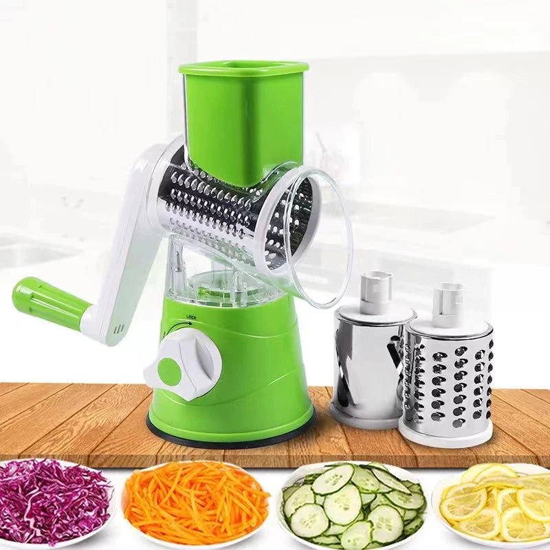 Rotating Vegetable Slicer