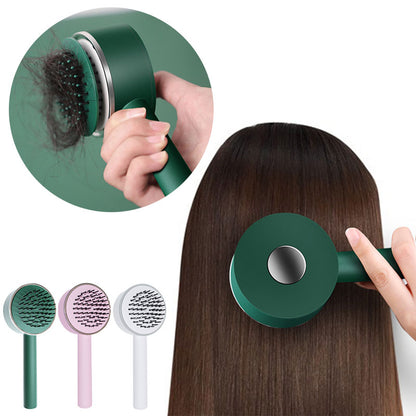 GLOWKITTI™ Self Cleaning Hair Brush