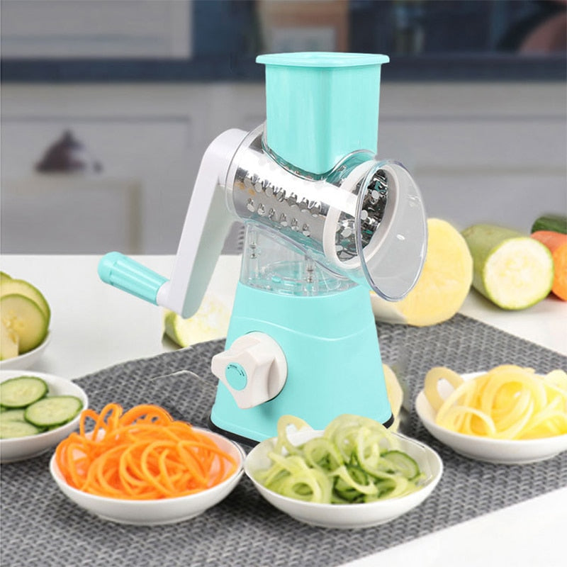 Rotating Vegetable Slicer