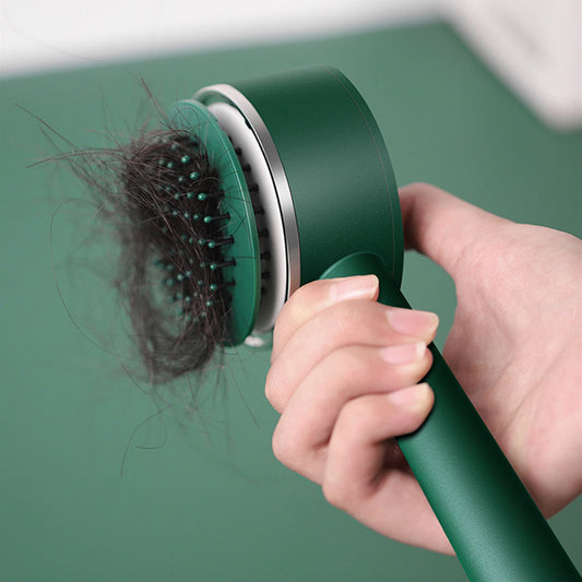 GLOWKITTI™ Self Cleaning Hair Brush