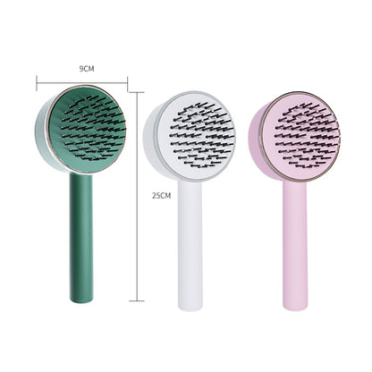 GLOWKITTI™ Self Cleaning Hair Brush